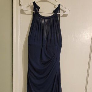 David's Bridal Bridesmaid Dress - Marine